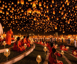 Loy Krathong & Yi Peng Festivals