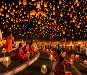 Yi Peng Lantern Festival